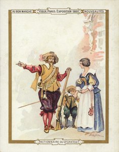 Wystawa Paryska 1900, Cavalier wskazujący drogę autorstwa French School
