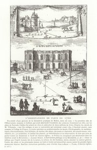 Obserwatorium Paryskie w 1700 autorstwa French School