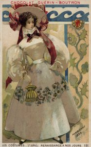 Moda paryska, 1829 autorstwa French School