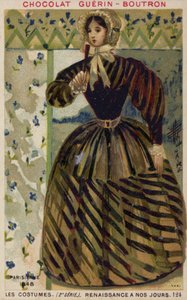 Moda paryska, 1848 autorstwa French School