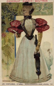 Moda paryska, 1893 autorstwa French School