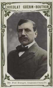 Paul Bourget, Academie-Francaise (kolorowe zdjęcie) autorstwa French School