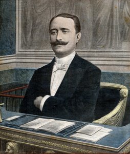 Paul Deschanel (1855-1922), nowy prezes Izby Deputowanych - Pierwsza strona gazety „Le Petit Journal” 26 czerwca autorstwa French School
