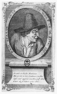 Paul Scarron (grawerunek) autorstwa French School