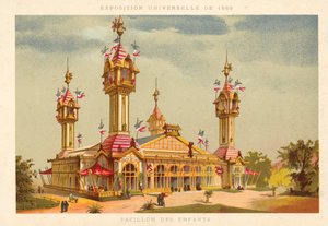Pawilon Dzieci, Wystawa Powszechna 1889, Paryż autorstwa French School