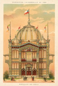 Pawilon Chile, Wystawa Powszechna 1889, Paryż autorstwa French School
