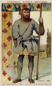 Chłop, 1461 autorstwa French School