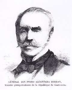 Pedro Alcantara Herrán (grafika) autorstwa French School