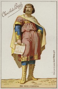 Pepin dHeristal autorstwa French School
