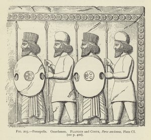 Persepolis, Strażnicy autorstwa French School