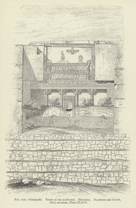 Persepolis, Grobowiec na północnym-wschodzie, Elewacja autorstwa French School