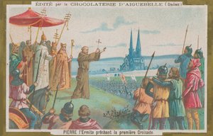 Piotr Pustelnik głosił kazania podczas pierwszej wyprawy krzyżowej