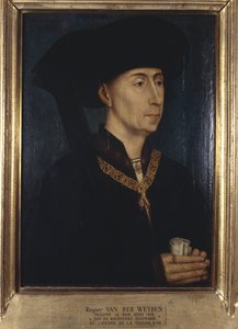 Filip III Dobry/Książę Burgundii/Szef Orderu Złotego Runa autorstwa French School