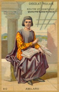 Pierre Abelard, filozof i teolog scholastyczny autorstwa French School
