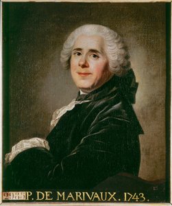 Pierre Carlet de Marivaux, francuski dramaturg i powieściopisarz ... autorstwa French School