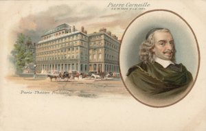 Pierre Corneille (kolor lito) autorstwa French School