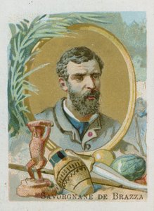 Pierre Savorgnan de Brazza autorstwa French School