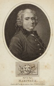 Pierre de Marivaux - francuski powieściopisarz i dramaturg (1688-1763) autorstwa French School