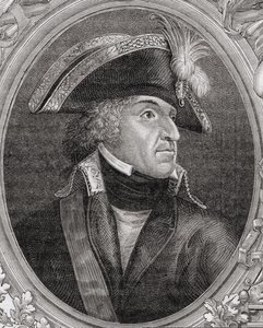 Pierre de Ruel (1752-1821) markiz de Beurnonville, z „Histoire de la Revolution Francaise” Louisa Blanca (1811-82) ryty przez Pannemakera (ur.1822) 1847-62 autorstwa French School