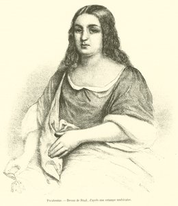 Pocahontas (grawerowanie) autorstwa French School