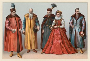 د پولنډ Costumepoli autorstwa French School