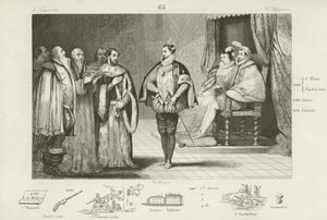 polscy ambasadorowie informujący Henryka, księcia Andegaweńskiego, że został wybrany na króla Polski, 1573 autorstwa French School