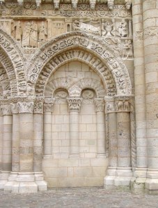 Portal z Fasady Zachodniej autorstwa French School