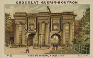 Porte de Tournai, w Lille, North autorstwa French School