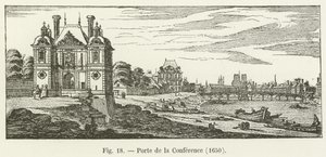 Brama Konferencyjna, 1650 autorstwa French School