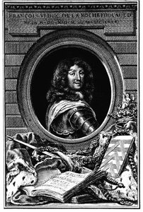 Portret Franciszka 6, księcia Rochefoucauld (1613-1680) - Archiwum rodzinne. autorstwa French School