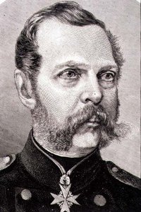 1855 оны Оросын эзэн хаан II Александрын (1818-81) хөрөг (сийлбэр)поли. autorstwa French School