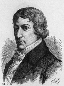 Portret Ami (Aime) Arganda (1755-1803), szwajcarskiego fizyka. - w „Albumie nauki”; wybitni naukowcy; Wielkie odkrycia”” 1896. autorstwa French School