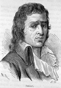 Portret Babeufa dit Gracchusa, francuskiego rewolucjonisty (1760-1797) – w „”L’Histoire de France”” Henri Martina autorstwa French School