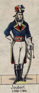 Portret Barthelemy Katarzyny Joubert. General francais (Pont-de-Vaux, Ain autorstwa French School