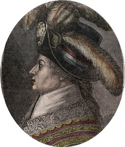 Portret Barthelemy Francois Marie (markiz) (1747-1830) (Balthazar Francois, markiz Barthelemy) - grawerowanie w „” Nouvelle Nationale Encyclopedia” Maurice