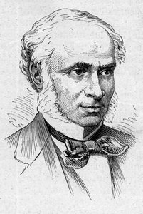 Portret Camille Doucet (1812-1895), francuskiej poetki, dramaturga i akademika. Grawer w „”Le Monde Illustré””n°883 z dnia 14 marca 1874 r. autorstwa French School