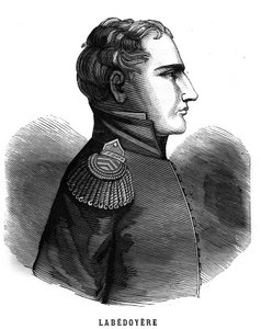 Portret Karola Angelique Francois Huchet de La Bedoyere (Labedoyere .) autorstwa French School