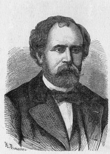 Portret Charlesa Laurenta - w „Albumie Nauki”; wybitni naukowcy; Wielkie odkrycia”” 1896. autorstwa French School