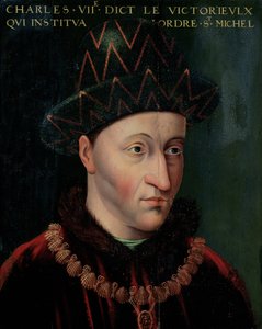 Portret Karola VII (1403-61)