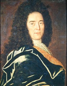 Portret Cheronneta, ceremonialnego kierowcy Ludwika XIV (1638-1715)