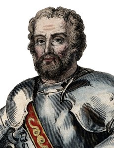 Portret kawalera de Bayarda (1476-1524), żołnierza francuskiego. autorstwa French School