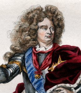 Portret Claude Louis Hector de Villars (1653-1734), marszałek Francji. autorstwa French School