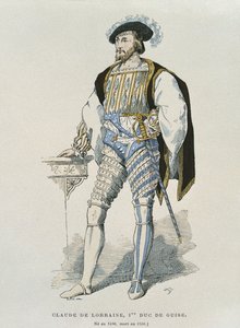 Portret Claude de Lorraine (1496-1550) księcia Guise autorstwa French School