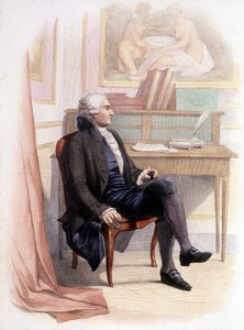 Portret kondorceta – w „Le Plutarch Français”. autorstwa French School