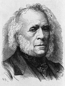 Portret Davida Brewstera (1781 - 1868) - w „Albumie nauki”; Znani uczeni; Wielkie odkrycia”” 1896. autorstwa French School
