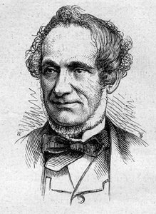 Portret pożądania Nisarda (1806-1888), francuskiego eseisty i akademika. Grawer w „”Le Monde Illustré””n°883 z dnia 14 marca 1874 r. autorstwa French School
