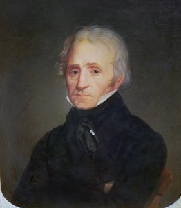 Portret dr Berlioza, ojca Hectora Berlioza (1803-69) autorstwa French School