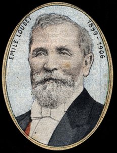 Portret Emila Loubeta (1836-1929), prezydenta Republiki Francuskiej. autorstwa French School