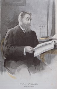 Portret Eugene Poubelle (1831-1907), z La Revue Illustree. 15 czerwca 1893 (kolor grawerunek) autorstwa French School