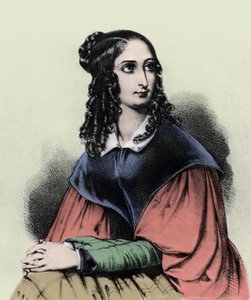 Portret Flory Tristan, babci Gauguina, 1839 autorstwa French School